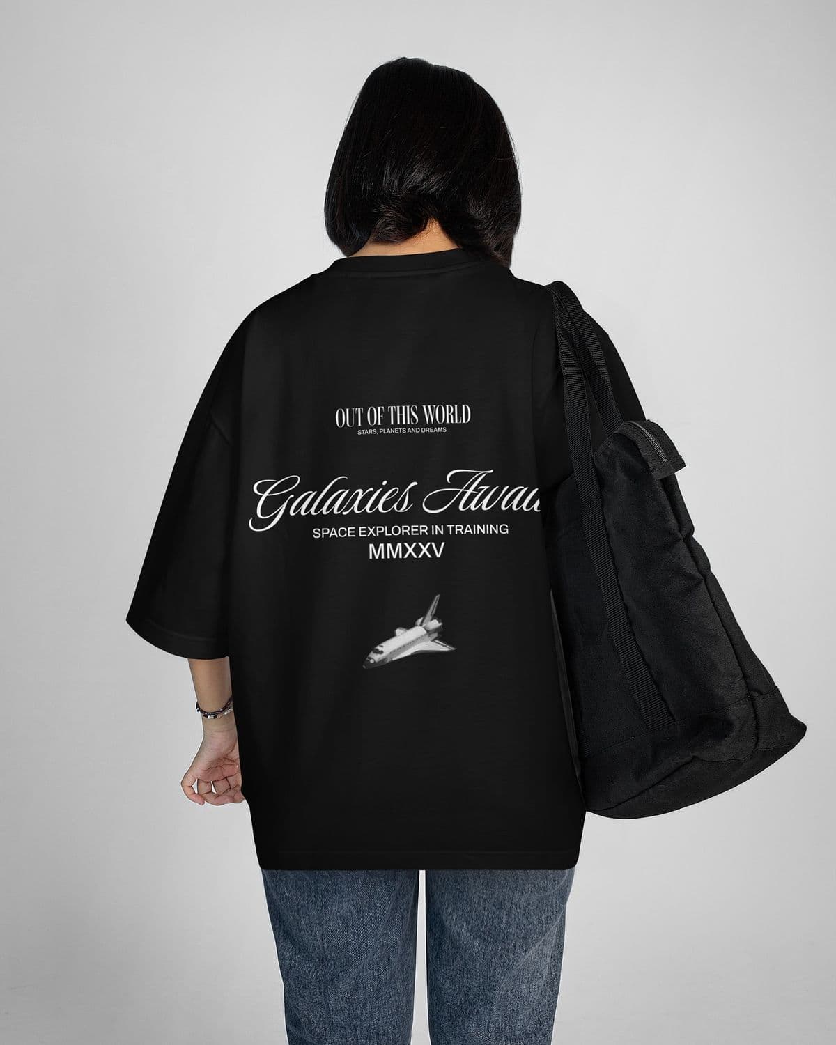 Oversized Graphic Tee — back