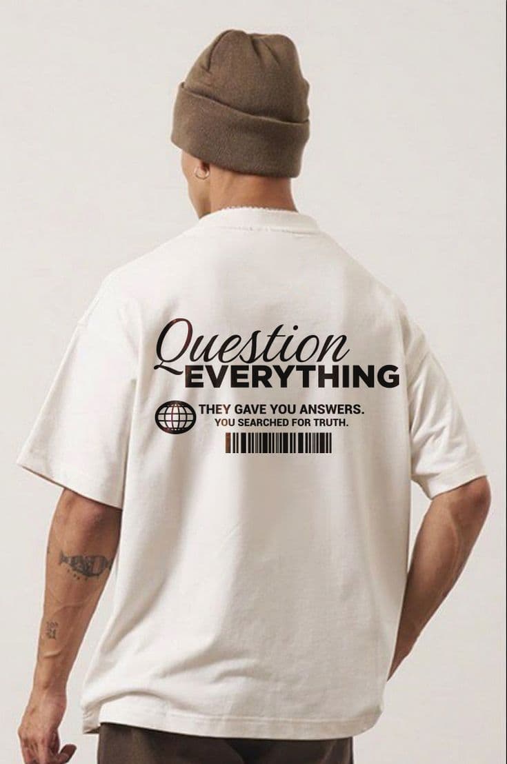 Sukuna Oversized Tee — back